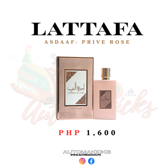 LATTAFA ASDAAF PRIVE ROSE