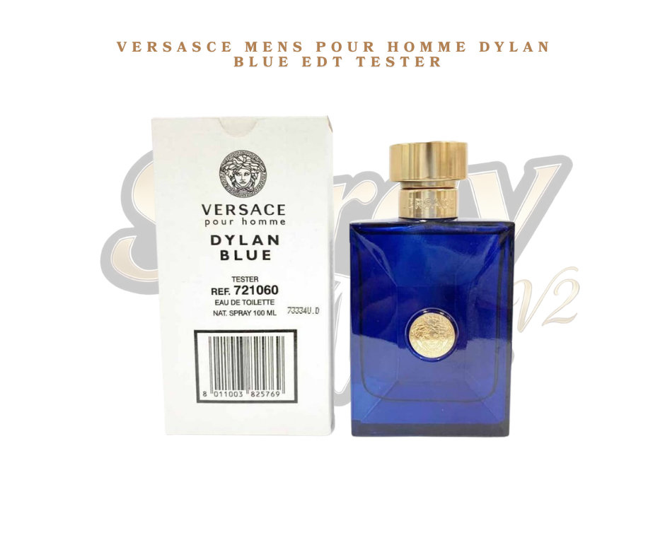 VERSASCE MENS POUR HOMME DYLAN BLUE EDT TESTER