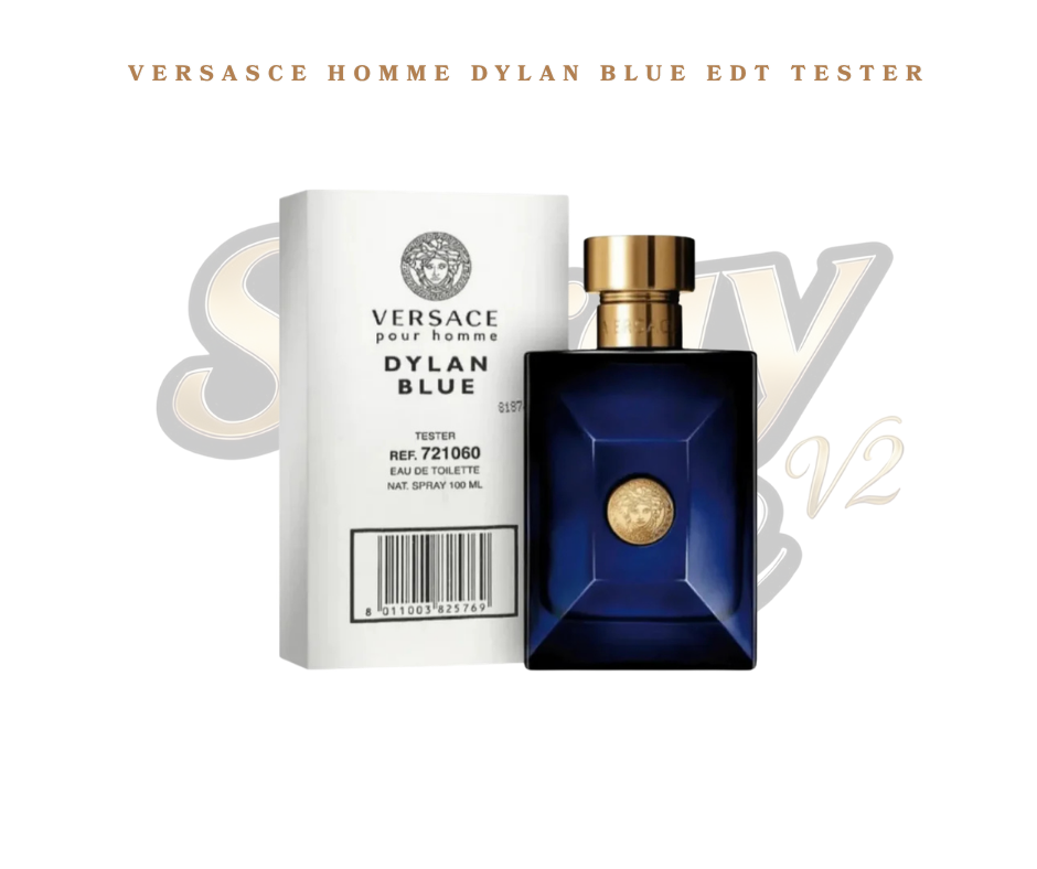 VERSACE HOMME DYLAN BLUE EDT TESTER