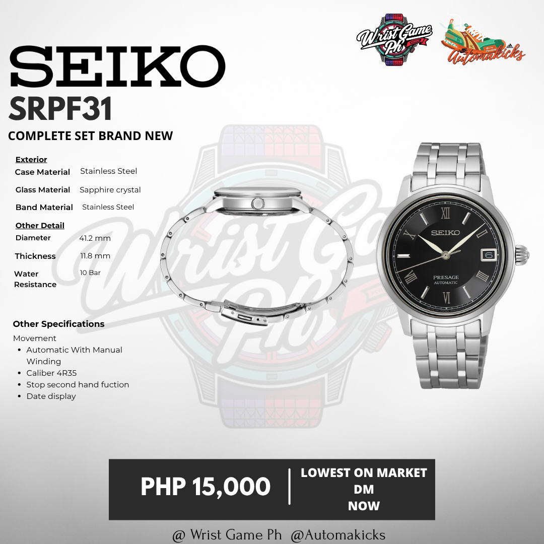 SEIKO SRPF31