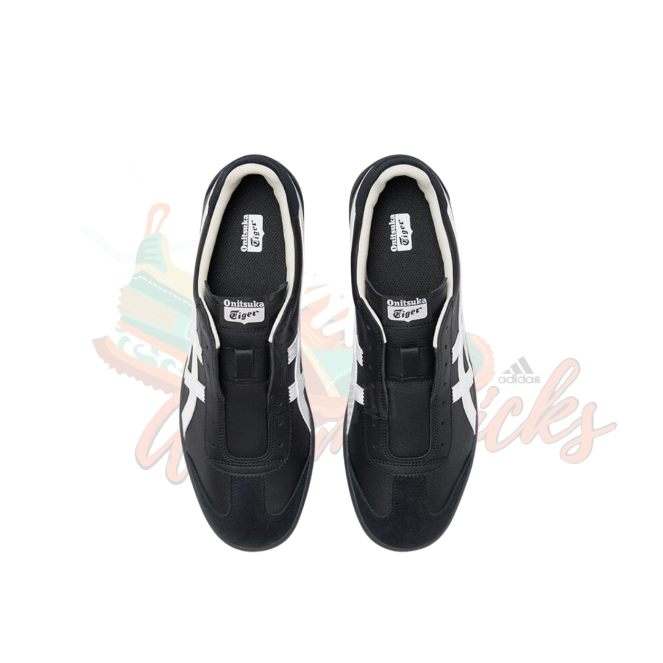 Onitsuka Tiger Tokuten Slip on “Black White”