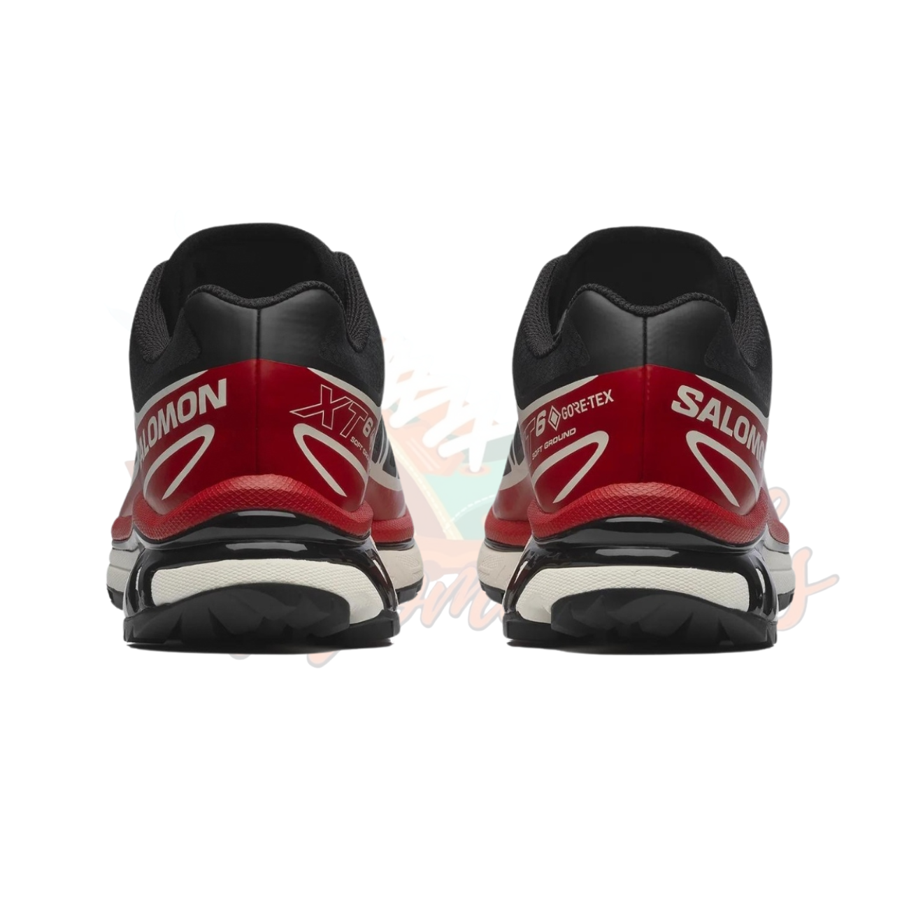 Salomon XT-6 GTX “Black Flame Scarlet” "479749"