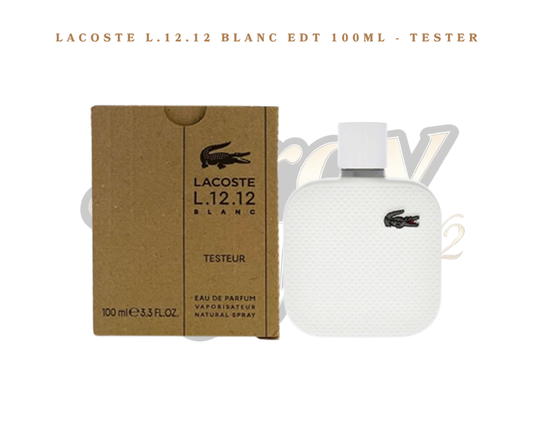 Lacoste L.12.12 Blanc EDT 100ml - Tester
