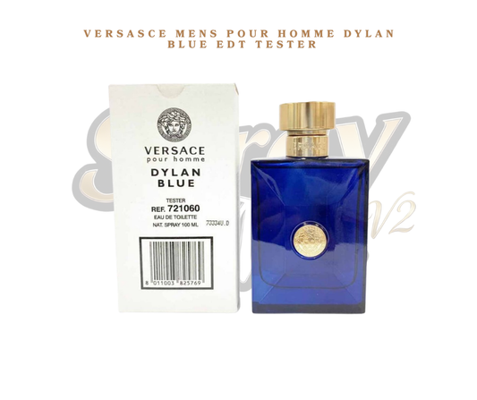 VERSASCE MENS POUR HOMME DYLAN BLUE EDT TESTER