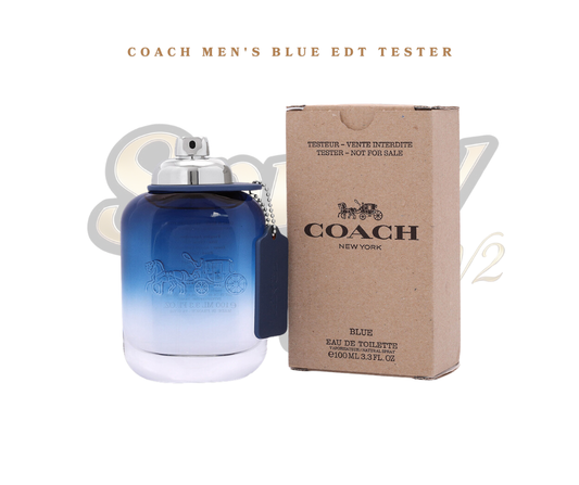 Coach Men's Blue EDT Tester